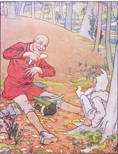 彼らは一緒に食べて飲んだ 作： Leonard Leslie Brooke
